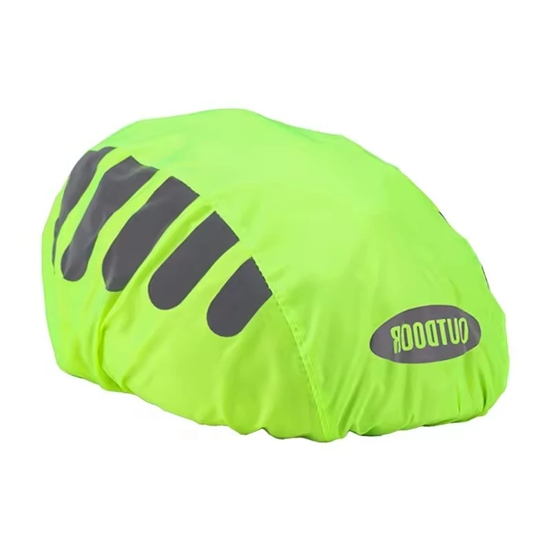 1pcs Riding Hat Mountain Road Bicycle Helmet with Reflective Strip Waterproof and Windproof Bicycle Helmet Cover