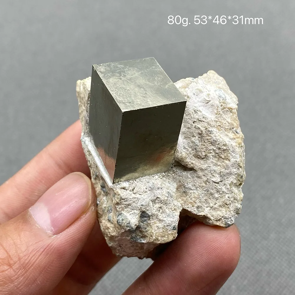 100% natural Spanish Cuboid and cube pyrite mineral specimen stones and crystals healing crystals quartz gemstones