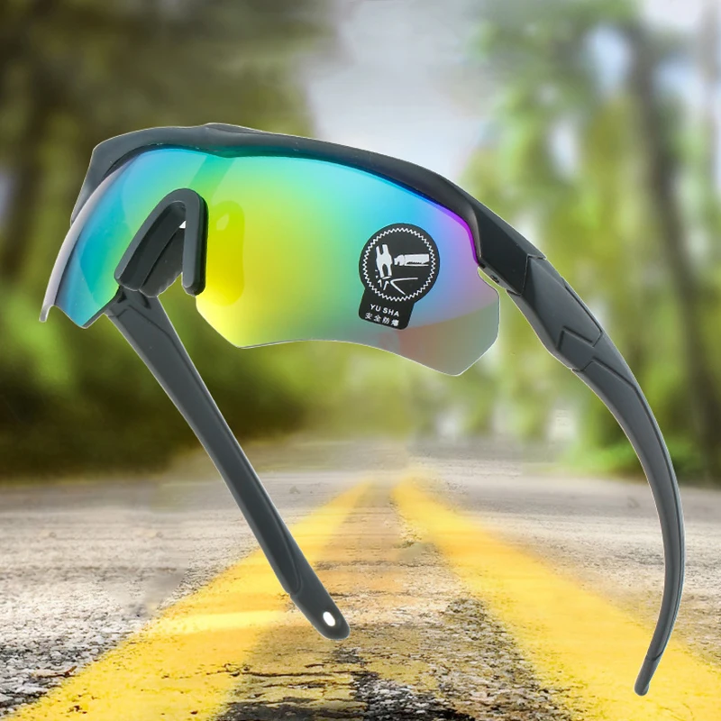 Outdoor Sports Fashion Glasses For Women Men Outdoor Sports Oversized Driver Anti-Glare For Night Riding Cycling Glasses