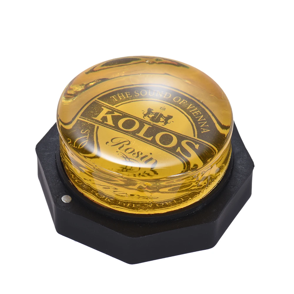 Yellow Rosin Colophony Transparent Rounded Universal for Bowed String Musical Instrument Violin Viola Cello musical instruments accessories