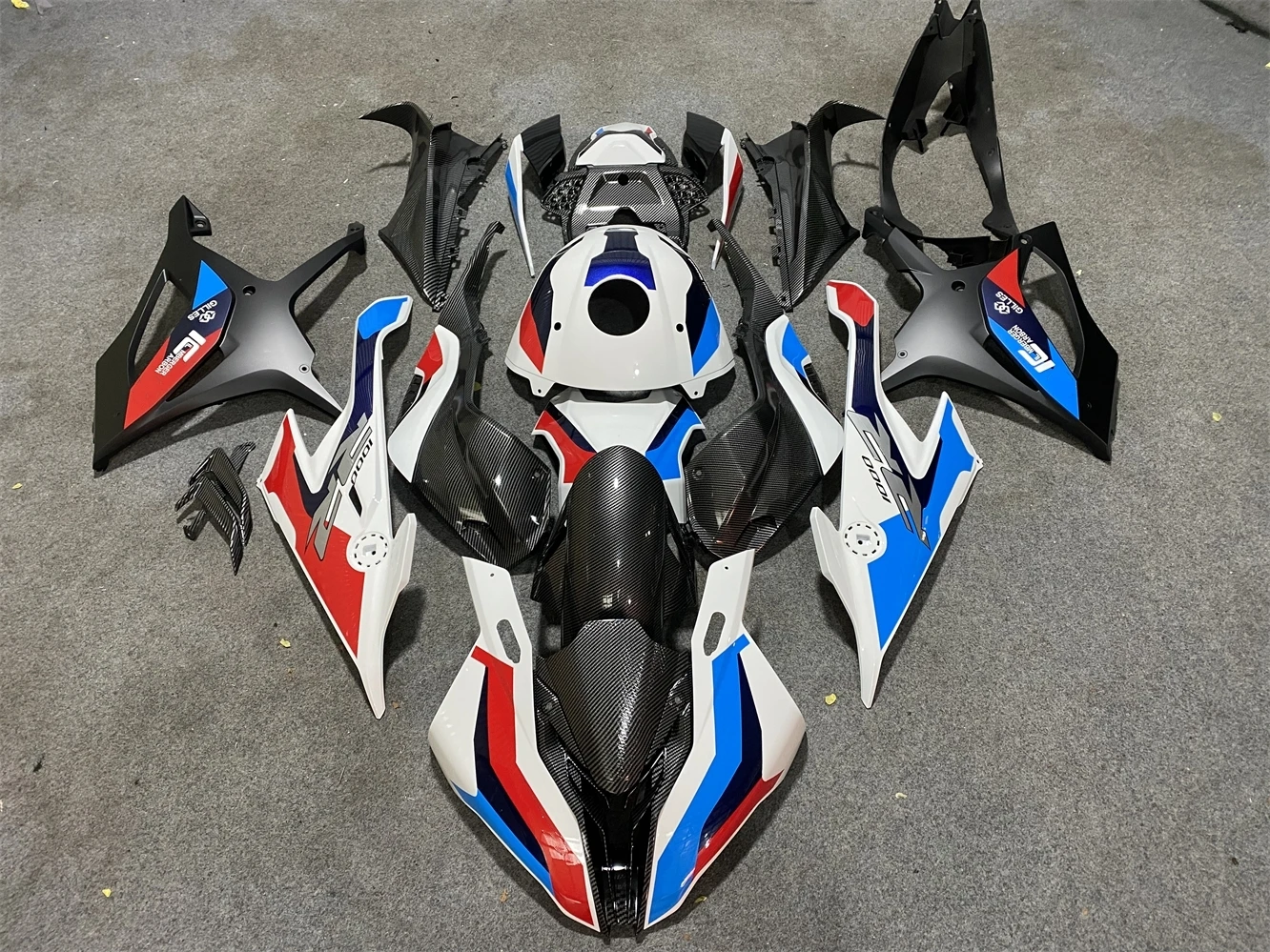 

New ABS Injection Molding Fairings Kits Fit For S1000RR M1000RR 2019 2020 2021 2022 Bodywork Set Carbon fiber paint