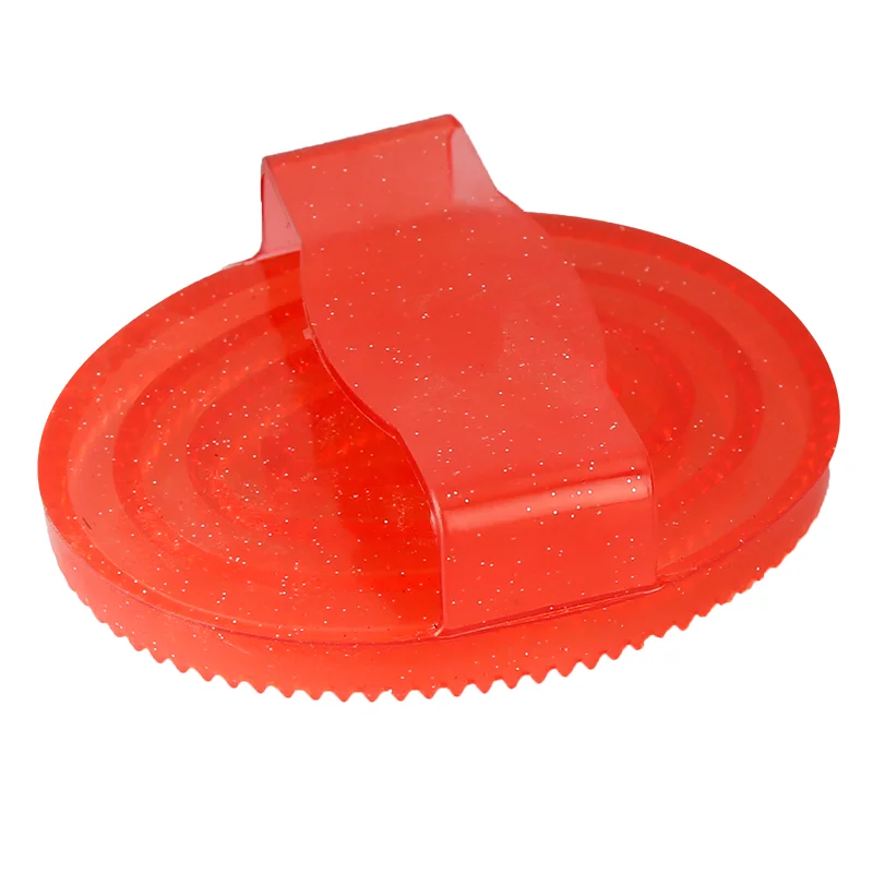 only 1 pc Massage brush horse washing tool Horse brush soft glue brush equestrian equipment horse brushing tool 4