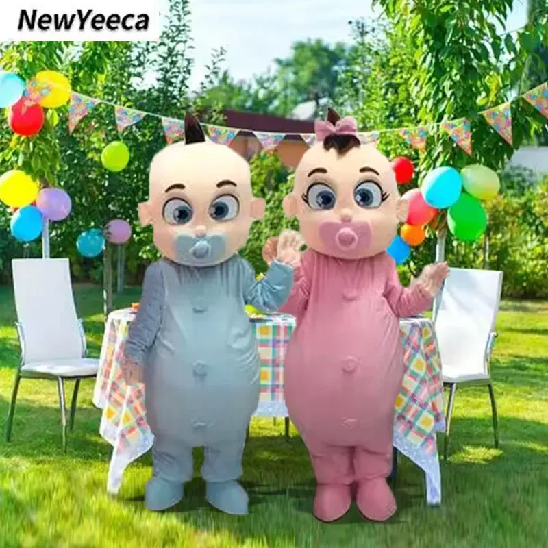 

Adult Hot Sale Baby Boy And Girl Mascot Costume Christmas Fancy Dress Halloween Mascot Costume Free shipping