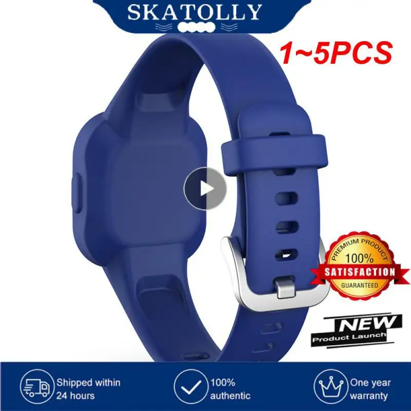 Cinturino Per Orologio Da 1 ~ 5 Pezzi Cinturino Per Cinturino Da Polso In Silicone Morbido Cinturino Garmin Fit Jr3/Vivofit Jr.3