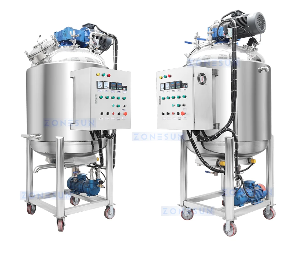 ZONESUN ZS-VM500 Vacuum Heating Mixing Machine