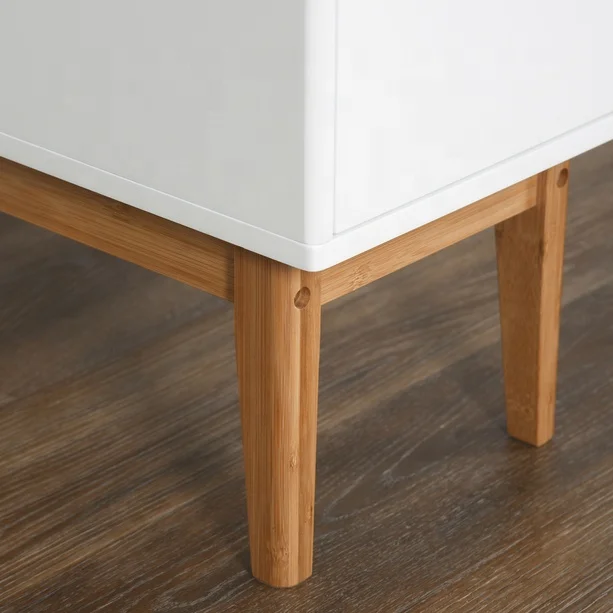 Luxury Quality Cheap Price Modern Wooden Side Table Nordic Living Room Storage Corner Cabinet Organizer Side Tables for Bedroom