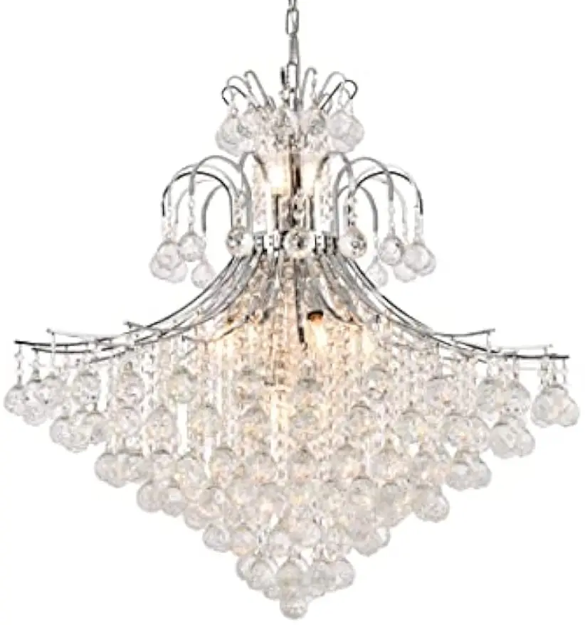 

Elegant Lighting V8005G31C/RC Toureg - Fifteen Light Chandelier, Crystal Style Options: Clear Royal Cut