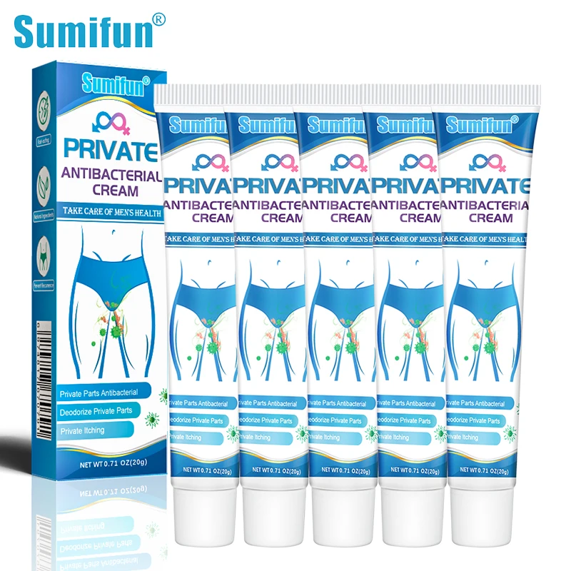 

10Pcs Sumifun Private Itch Anti Cream Men Itchy Genitals Ointment Pruritus Dermatitis Anti Vaginal Yeast Infection Health Care