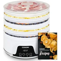 Food Dehydrator Machine for Jerky, 5 BPA-Free Trays Dryer w/ 48H Timer and 165°F Temperature Control 1