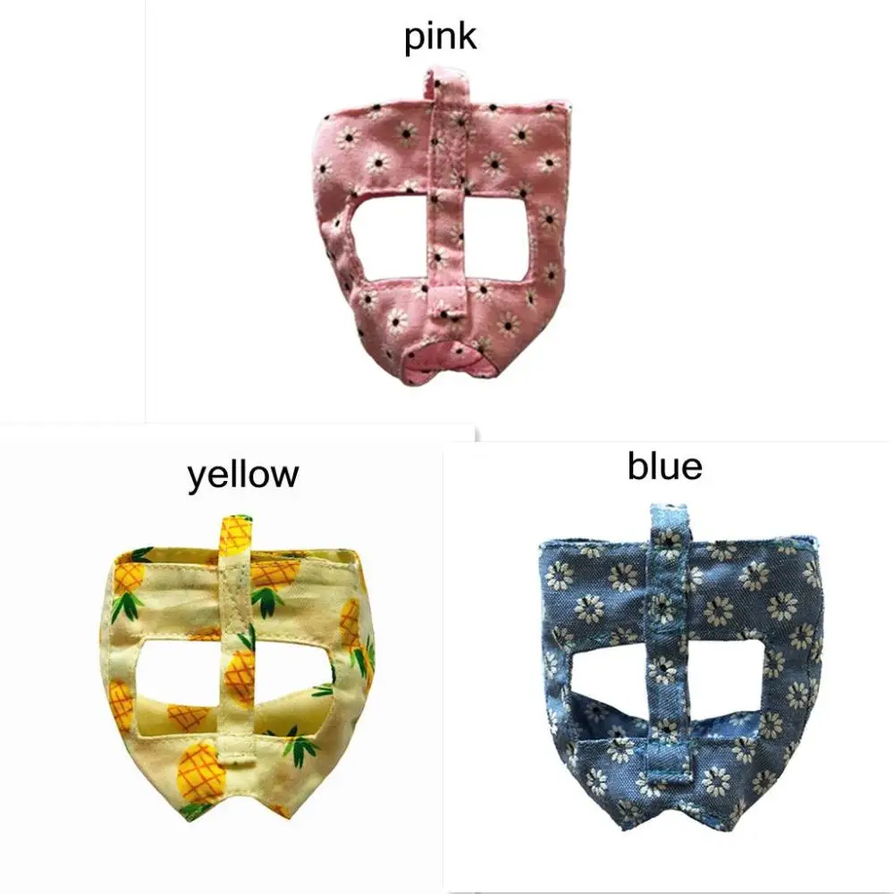 Cat Muzzle Anti-Bite Grooming Mask Adjustable Pet Mouth Cover For Bathing Prevent from Cats Biting and Chewing pet muzzles