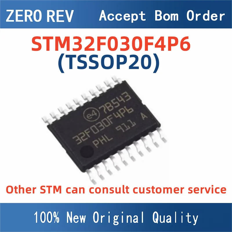 Stm32f030f4p6 Arm Cortex-m3 32-bit Ic Mcu Stm32f030 Stm32f Stm32 Stm ...