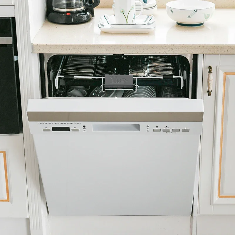 Free Complicated Installation Industrial Full-Automatic Uncovering Dishwasher 2
