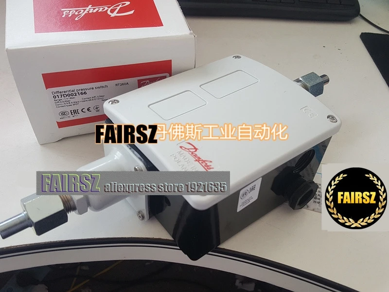 Original DAN.FOSS RT260A 017D002166 differential pressure switch FAIRSZ STORE
