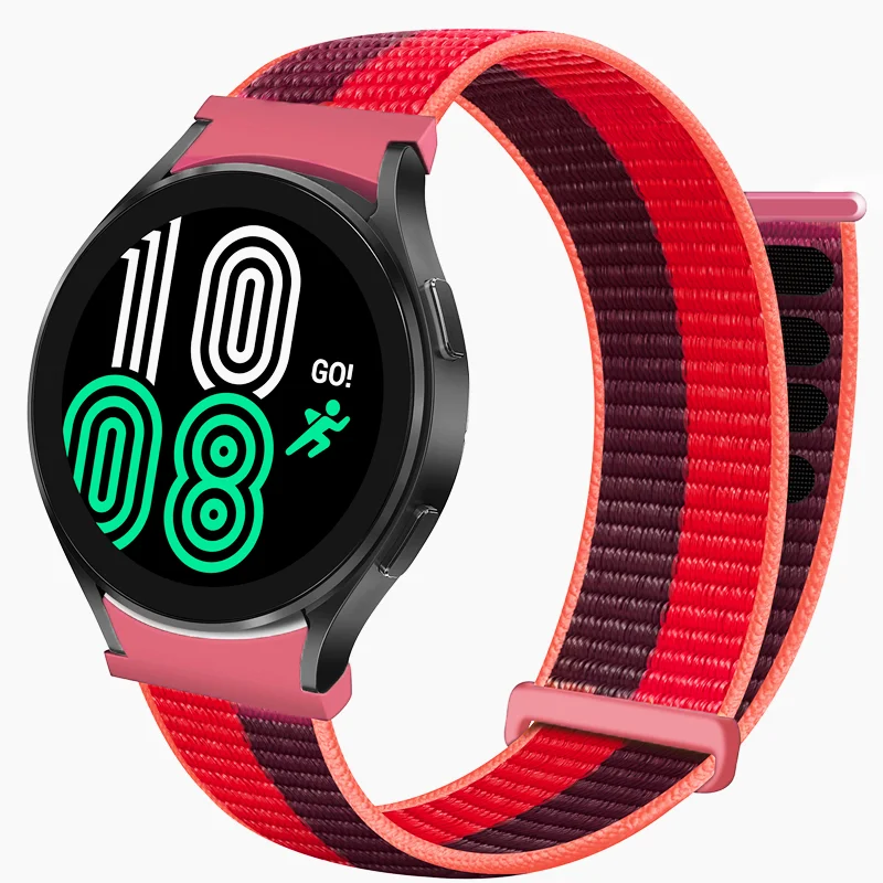 Seamless Nylon Loop Sport Band, 20mm Bracelet Strap