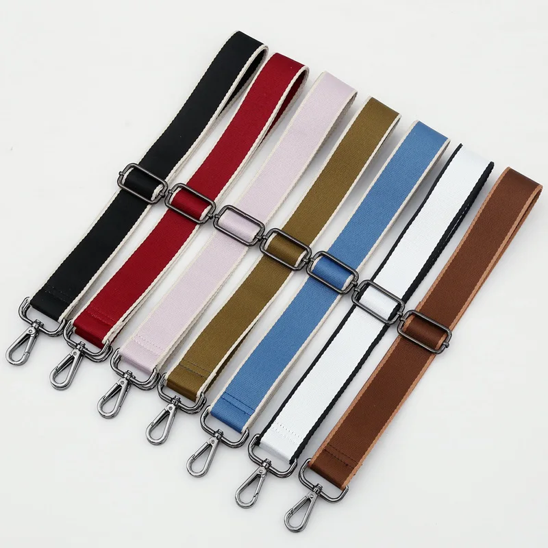 

Adjustable Wide Strap Parts for Accessories Bag Handle Fashion Rainbow Belt Bag Straps for Women Shoulder Messenger Bags