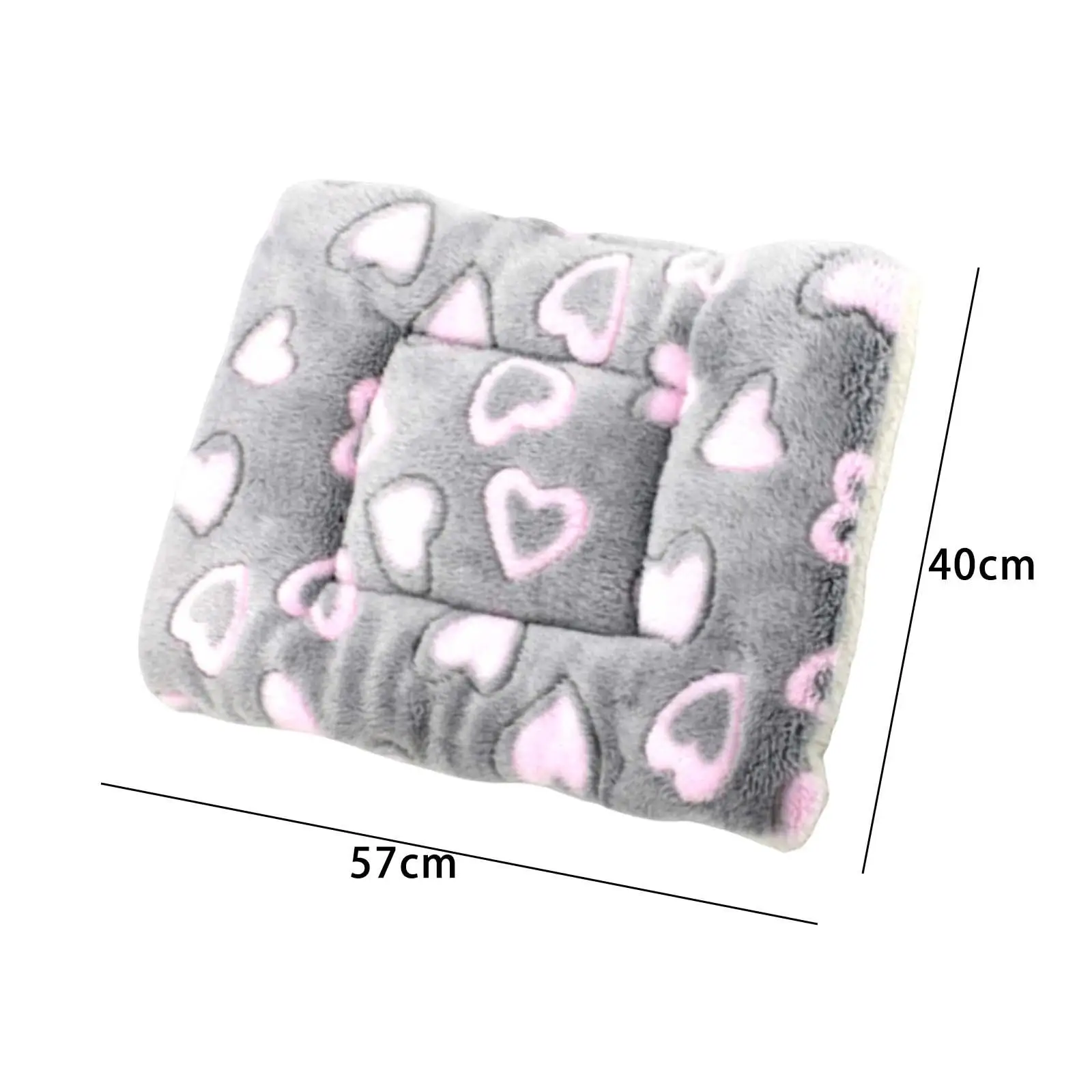 Dog Bed Mat Comfortable Cute Warm Soft Kennel Cat Bed Mats Pet Pad for Household Bunny Autumn Winter Doggy Cats or Small Dogs