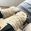 Baby stroller warm gloves Mobile phone touch screen handle windproof waterproof gloves with velvet handle pocket 4