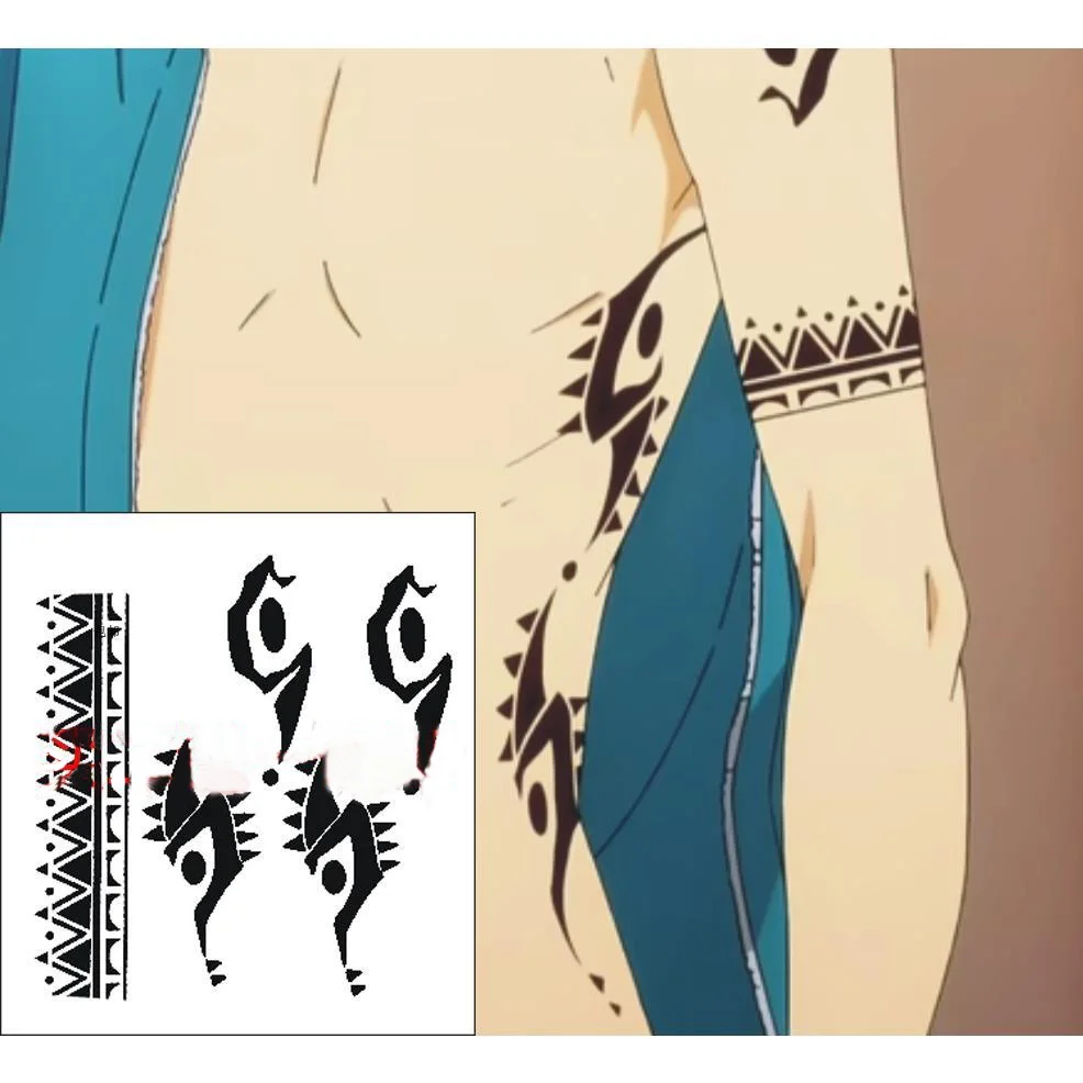 Anime Hori San To Miyamura Kun Tattoo Cosplay Miyamura Izumi Waterproof  Fake Tattooing Temporary Sticker Character Prop Gift - AliExpress