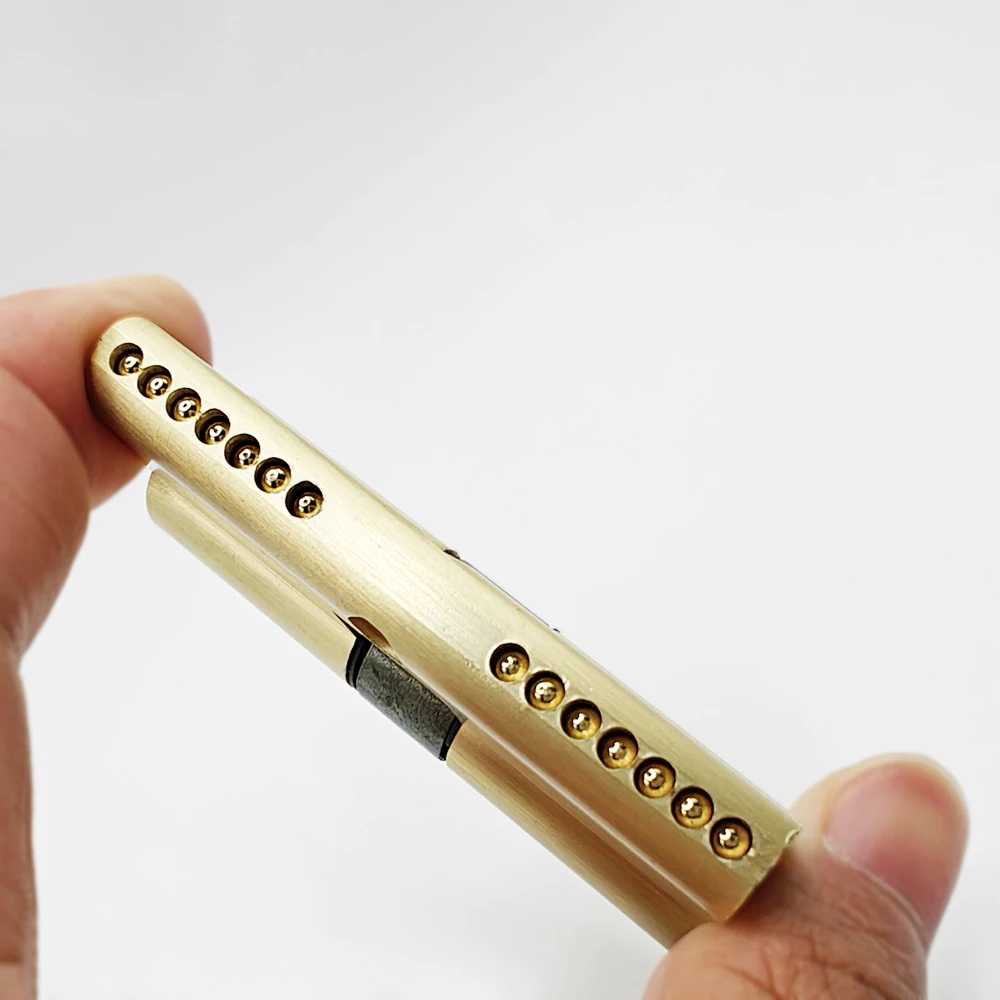 Anti-theft Cylinder Door Lock Core Old-fashioned Access Door Double-open All-copper AB Lock Core Universal 7-pcs Keys door lock cylinder