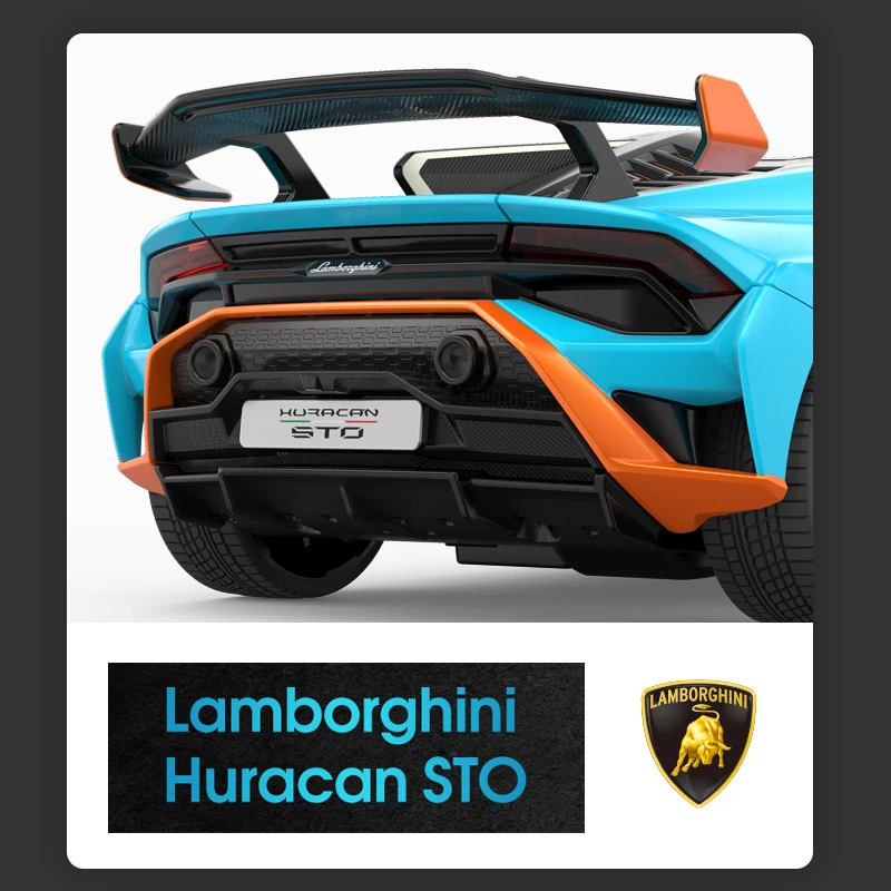 Lamborghini Huracan STO RC car 1:24 Scale Remote Control Car Model Radio Controlled Auto Machine Toy Gift for Kids Adults Rastar 5