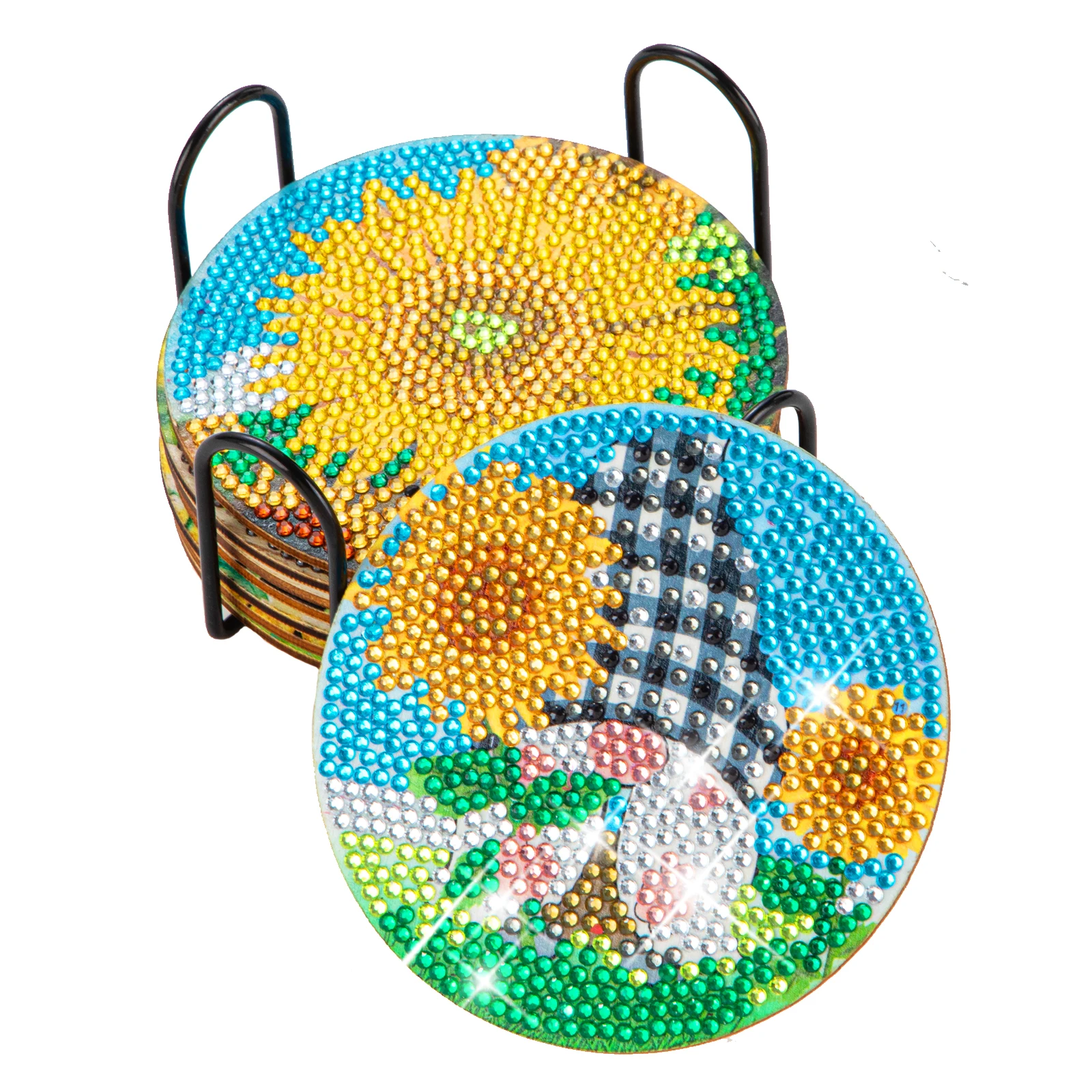 8pc/sets Diamond Painting Coasters Kits 5D Ocean Drinks DIY Coaster Diamond  Art Kits For Adults Kids Beginners - AliExpress