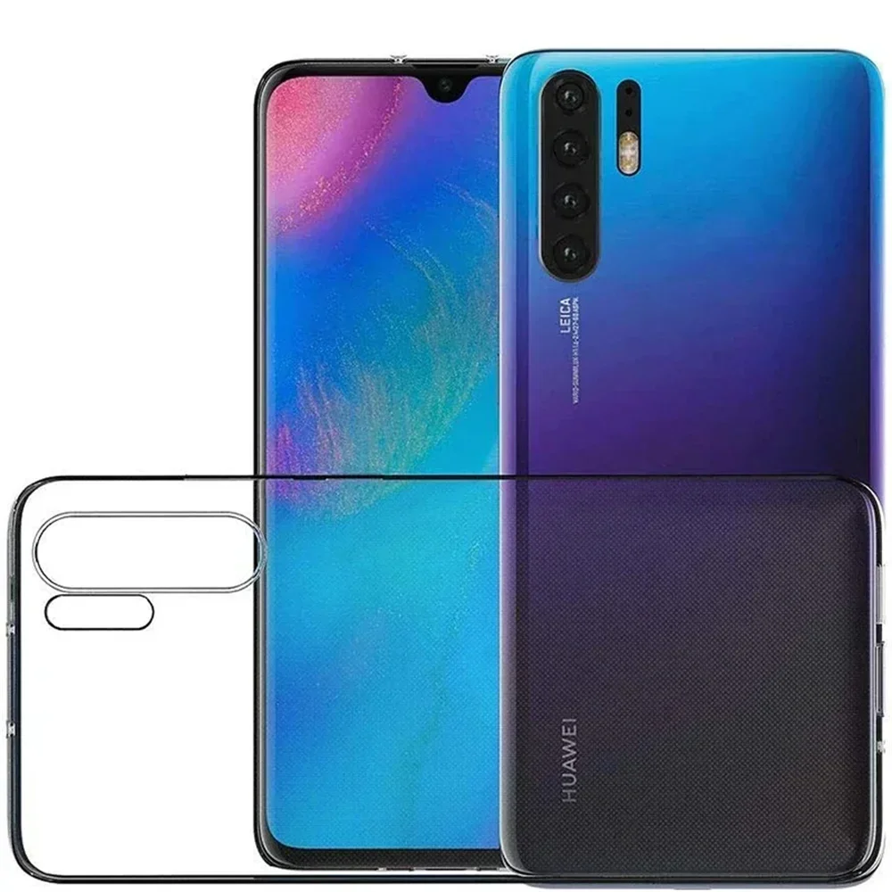 Ultra Thin Transparent Silicone Soft Case - Enhanced Protection Back Cover