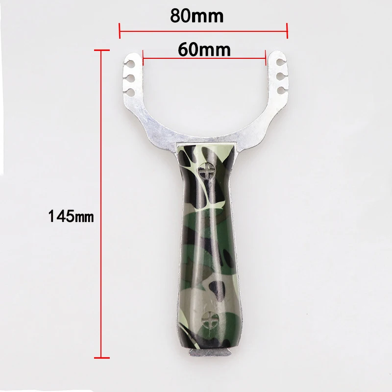 Rope Seals Metal Aiming Slingsshot Outdoor Competition Flat Rubber Band Target Paper Set
