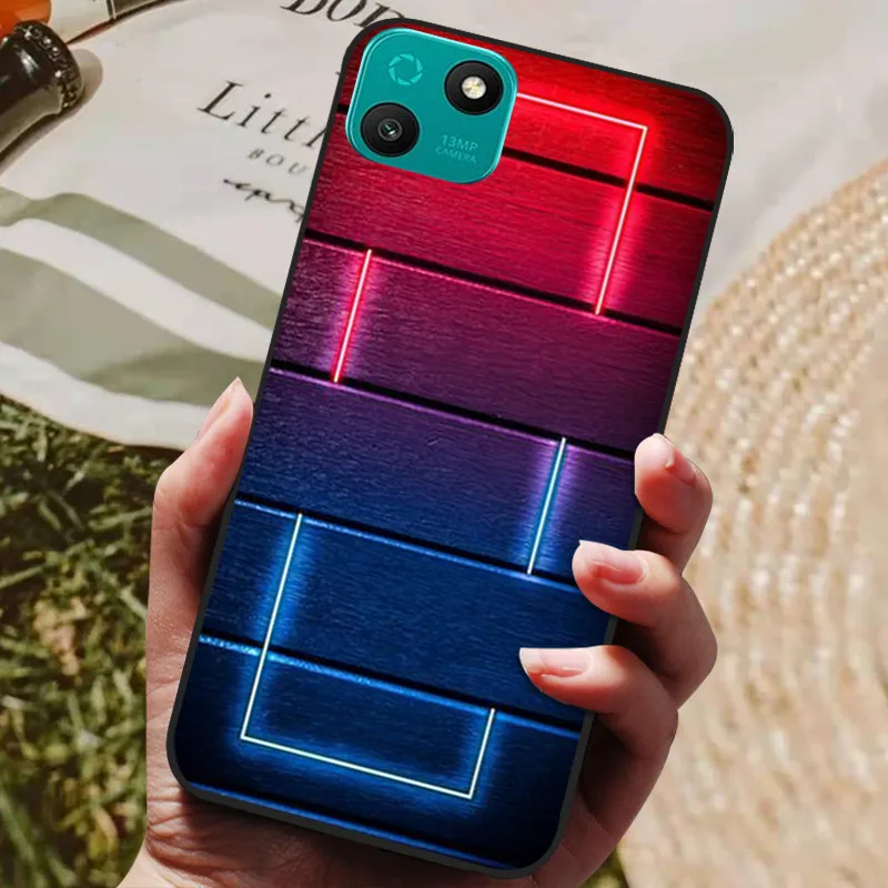 Shockproof Black Silicone TPU Phone Case Cover