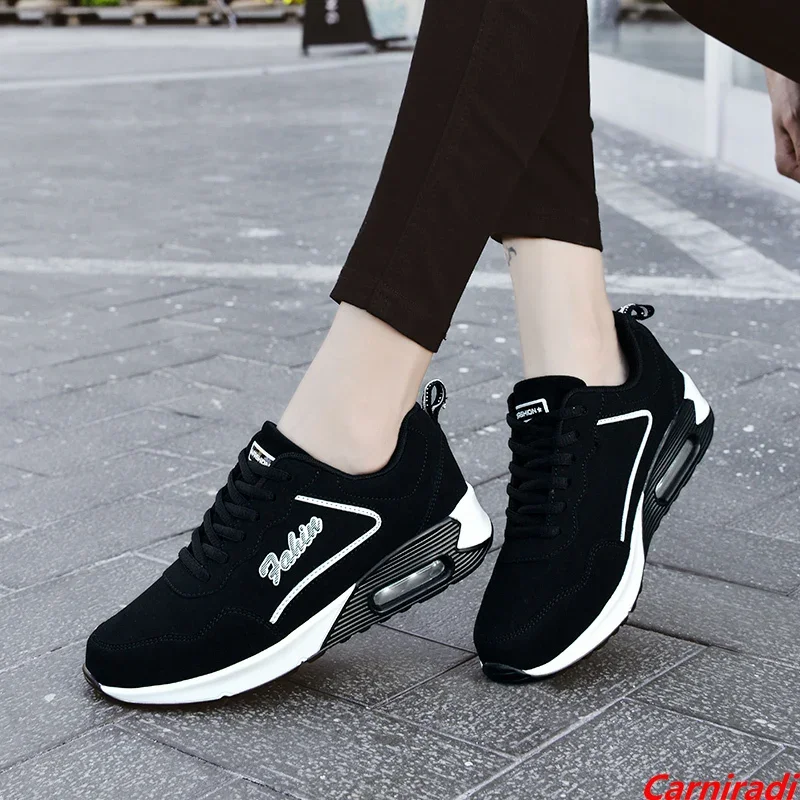 Fashion Cushioning Springback Athletic Running Shoes Women Big