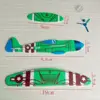5Pcs Game Airplane Foam Airplane Model DIY Hand Throw Aircraft Flying Glider Toy Planes Plast Party Bag Fillers Children Toys 6