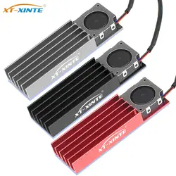 Radiateur de refroidissement pour ordinateur de bureau, XT XINTE M.2, 2280 SSD, ventilateur de 20mm, 5v dc/12v dc, 3 broches, pour NVME, SATA 