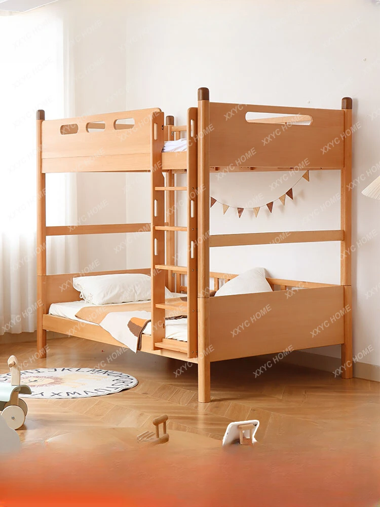 

Wood-Made Solid Wood Beech with the Same Width of Bunk Bed