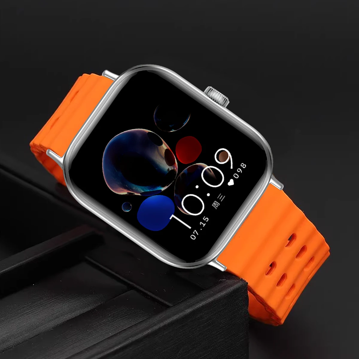 Silicone Two-Tone Breathable Sport Wristband Strap