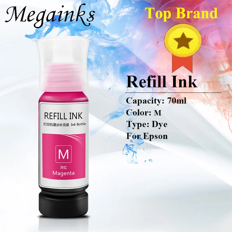 003 115 T502 T544 ET Refill Dye Ink for Epson L3110 L3100 L3101 L3150 L5190 L8160 L8180 ET-8500 ET-8550 Printer 004 T522 Series dye ink kit ink refill kit dye ink refill inkjet printer ink ink cartridge refill kit ink refill