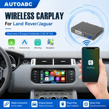 Carplay Wireless e Android Auto per Land Rover Jaguar Bosch Discovery 4 Evoque Freelander 2 XE XF XJL con funzione Airplay BT GPS