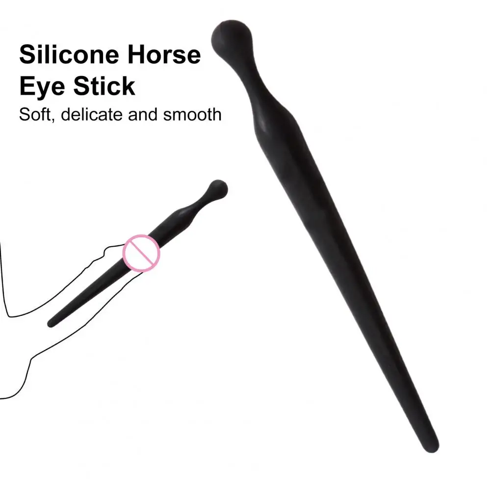 Silicone Urethral Dilator Ergonomic Male Sex Catheter Stimulation Stopper