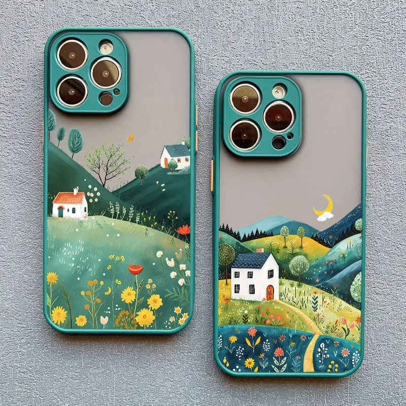 Wildflower Field Collective Farm Phone Case - Vibrant Floral Design Back Cover