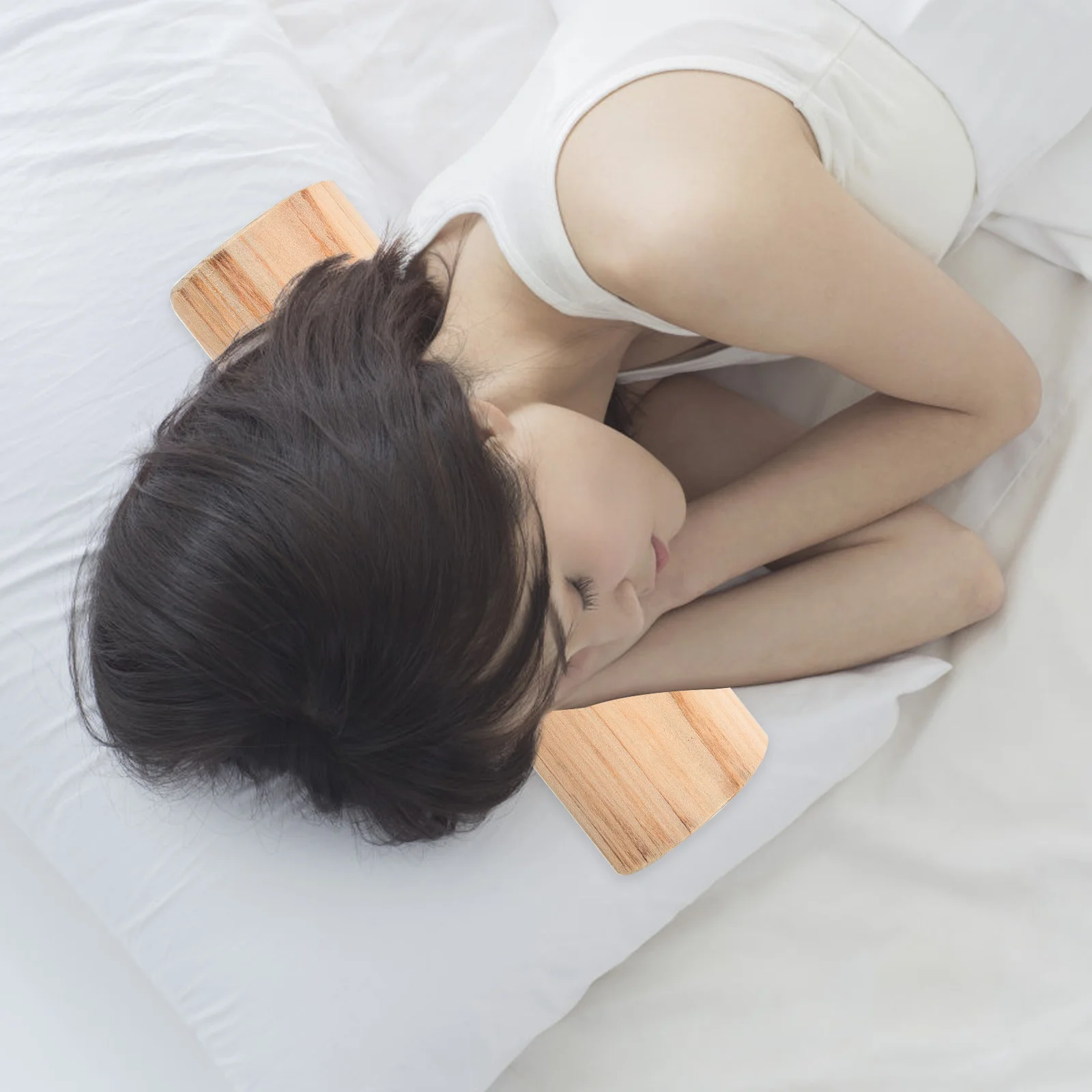 Smooth Pillow Wooden Pillow Small Neck Shoulder Wooden Shoulder Neck