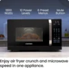 MicroCrisp Countertop Microwave Oven and Convection Oven, with Integrated Crisper, Guided Touchscreen Interface, 10 Powe 2