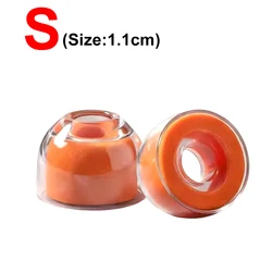 Premium Liquid Silicone Ear Tips | Soft, High - Quality Universal Fit for In - ear Earphones & Bluetooth Earbuds (1 - 3 Pairs, S/M/L) (S)