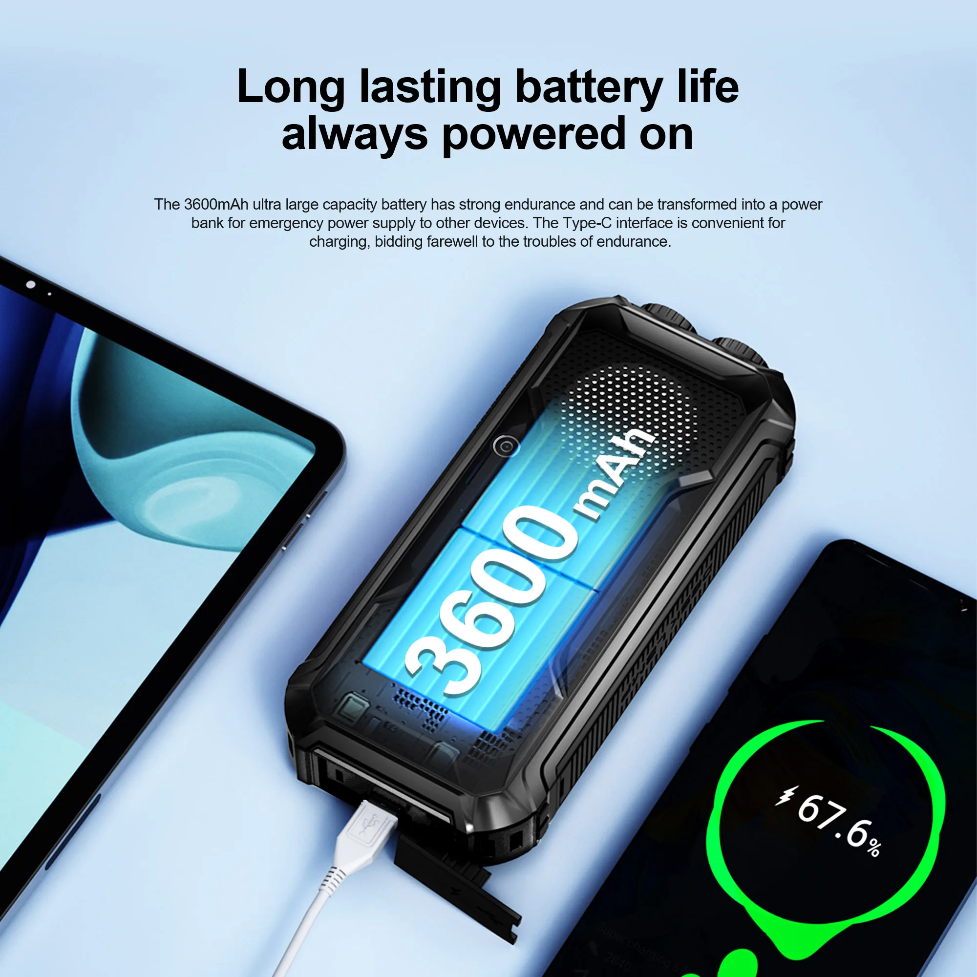 SERVO X7 PRO Small Fan Feature Mobile Phone 2 SIM Standby Loud Speaker Magic Voice Call Recording Power Bank Cellphone Desk Lamp