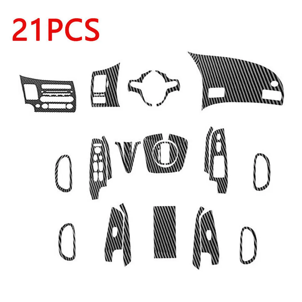 

Practical Durable High Quality New Car Interior Decals For Honda Civic 2006-2011 Glossy Kit Parts Accessories Interior Wrap Trim