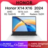 Honor Laptops X14/X16 2024 Riptide Edition R5 7640HS 16GB 512GB/1TB/2TB 60Hz IPS Screen 60Wh Ultra Large Battery Capacity Laptop 1