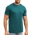 100% Superfine Merino Wool T Shirt Men Merino Base Layer Shirt Wicking Breathable Quick Dry Anti-Odor No-itch 180G Euro Size 9