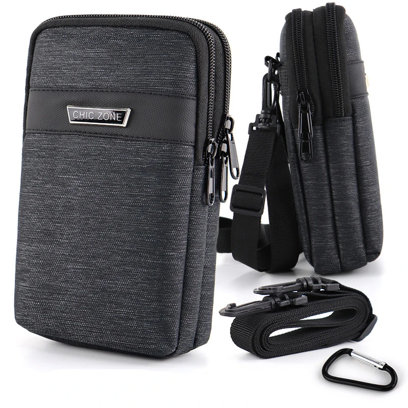 Waterproof Waist Bag Purse Single/double Layer Outdoor Tactical Waist Fanny Pack with Belt Men Phone Pouch Unisex Women Purses