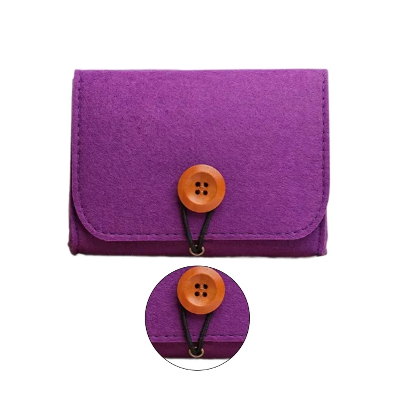 Compact Storage Case Felt Bag for Essential Oil Bottles 2