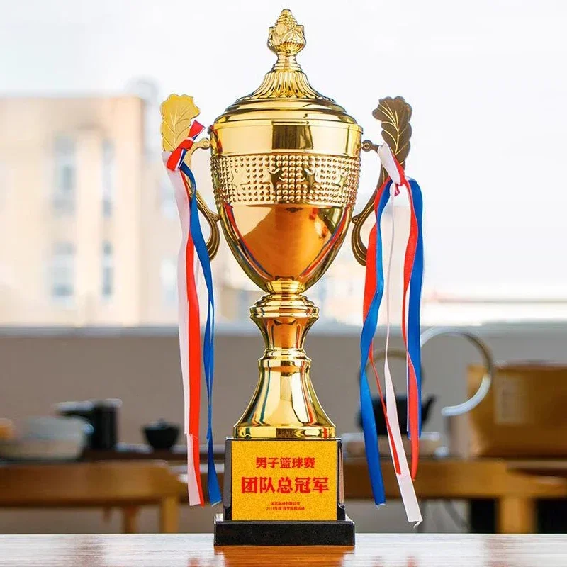 Customized Electroplated Metal Trophy Base Creative, Black Plastic Awards, Excellent Employee Sports, Competition Souvenirs, 1Pc