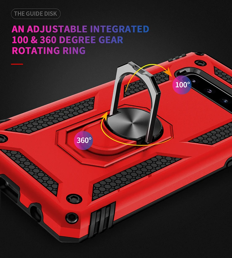 Rugged Armor Shockproof Bumper Case