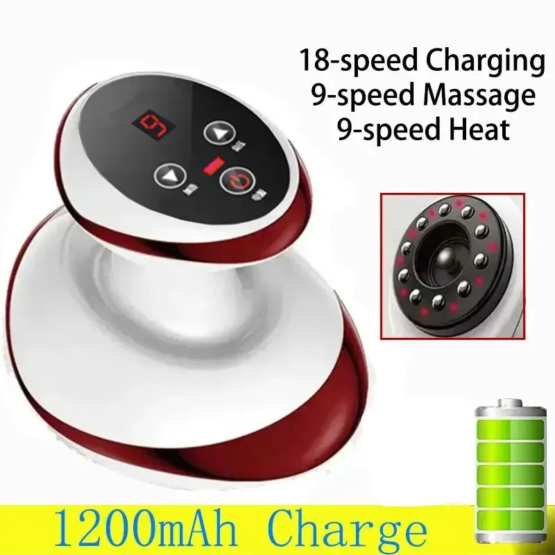 

Electric Scraping Instrument Meridian Brush Universal For The Whole Body House Cupping Kneading Warming Waist And Back Massage
