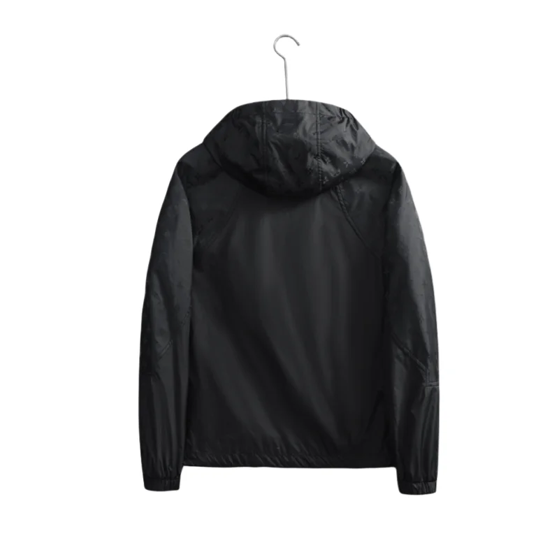 New Storm Jacket Outdoor Sports Camping Mountaineering Fashion Men's Windproof British Wind Hooded Simple Storm Jacket 4